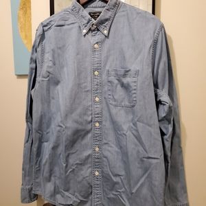 Mens Abercrombie & Fitch Denim Shirt Size Large